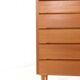 Large tall XL Danish chest of drawers - mid century modern in teak