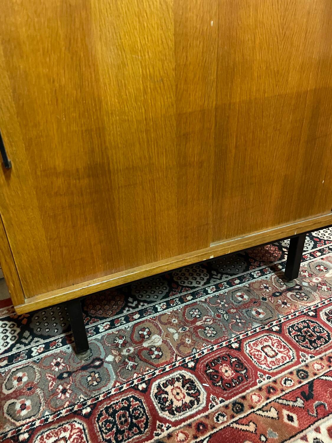 Vintage sliding door side cabinet design 60/70