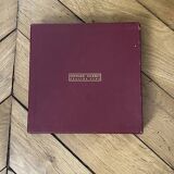 Opaline glass trinket tray by Bernard Gilbert