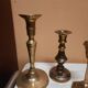 Trio de bougeoirs en bronze