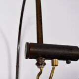 Applique murale en laiton vintage. Entièrement réglable