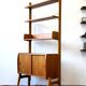 Modular free standing shelves, norway 1960s/1970s, vintage