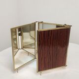 Folding mirror triptych. France 1920s 68x30cm
