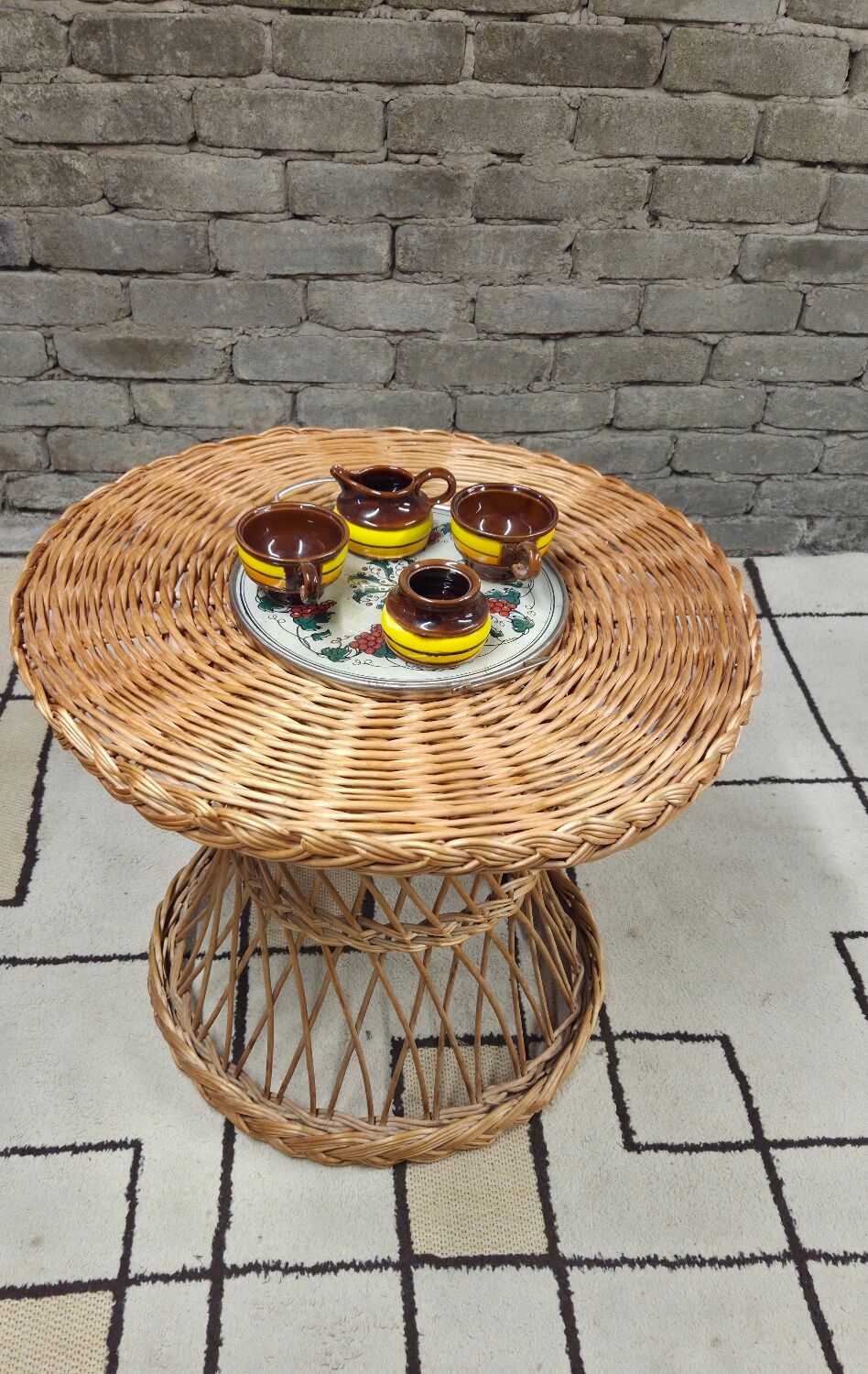 Rattan, wicker lounge set