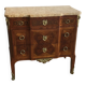 Commode transition in marquetry. 18th century.