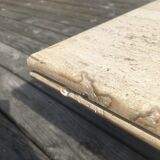 Vintage travertine coffee table