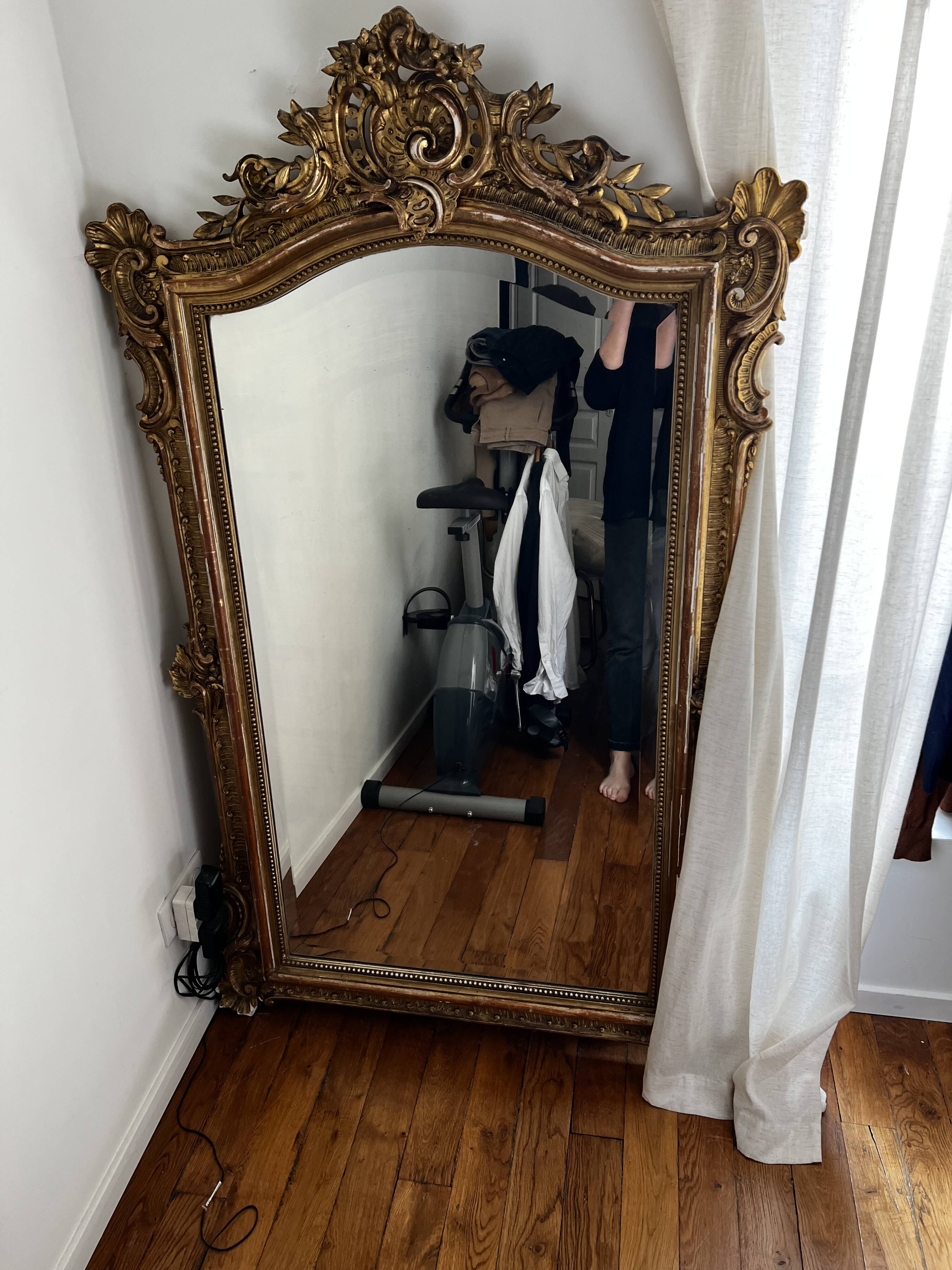 Antique mirror in Louis XIV style