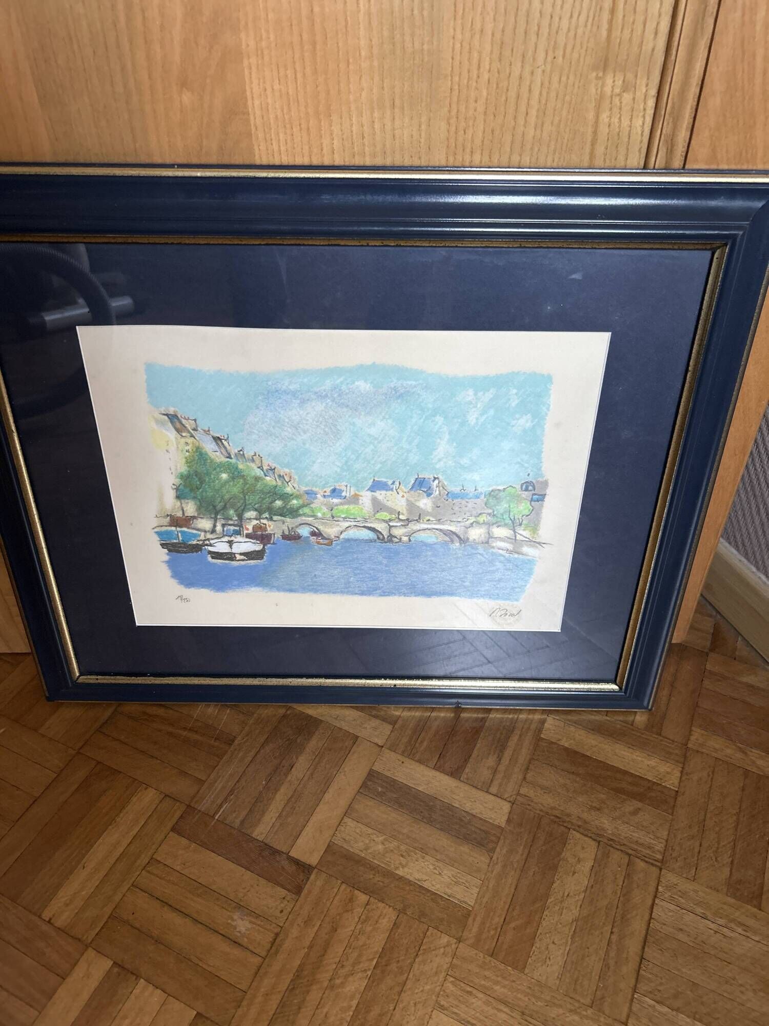 Original lithograph signed, numbered and certified.