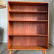 Vintage Scandinavian teak library by Borge Mogensen