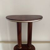 Art Deco wooden pedestal table