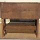 Antique oak furniture, dish drainer