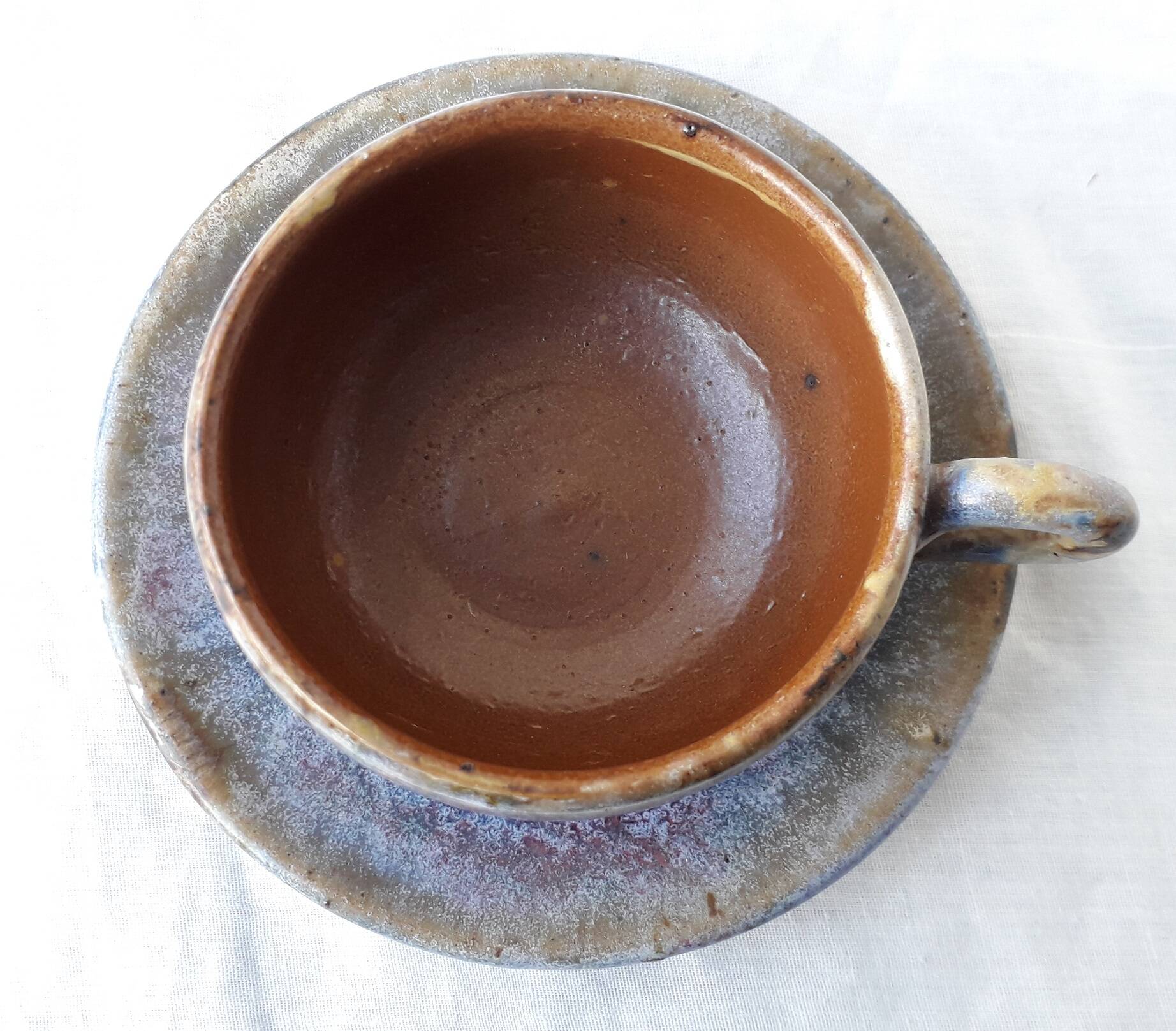 6 stoneware cups Lempereur