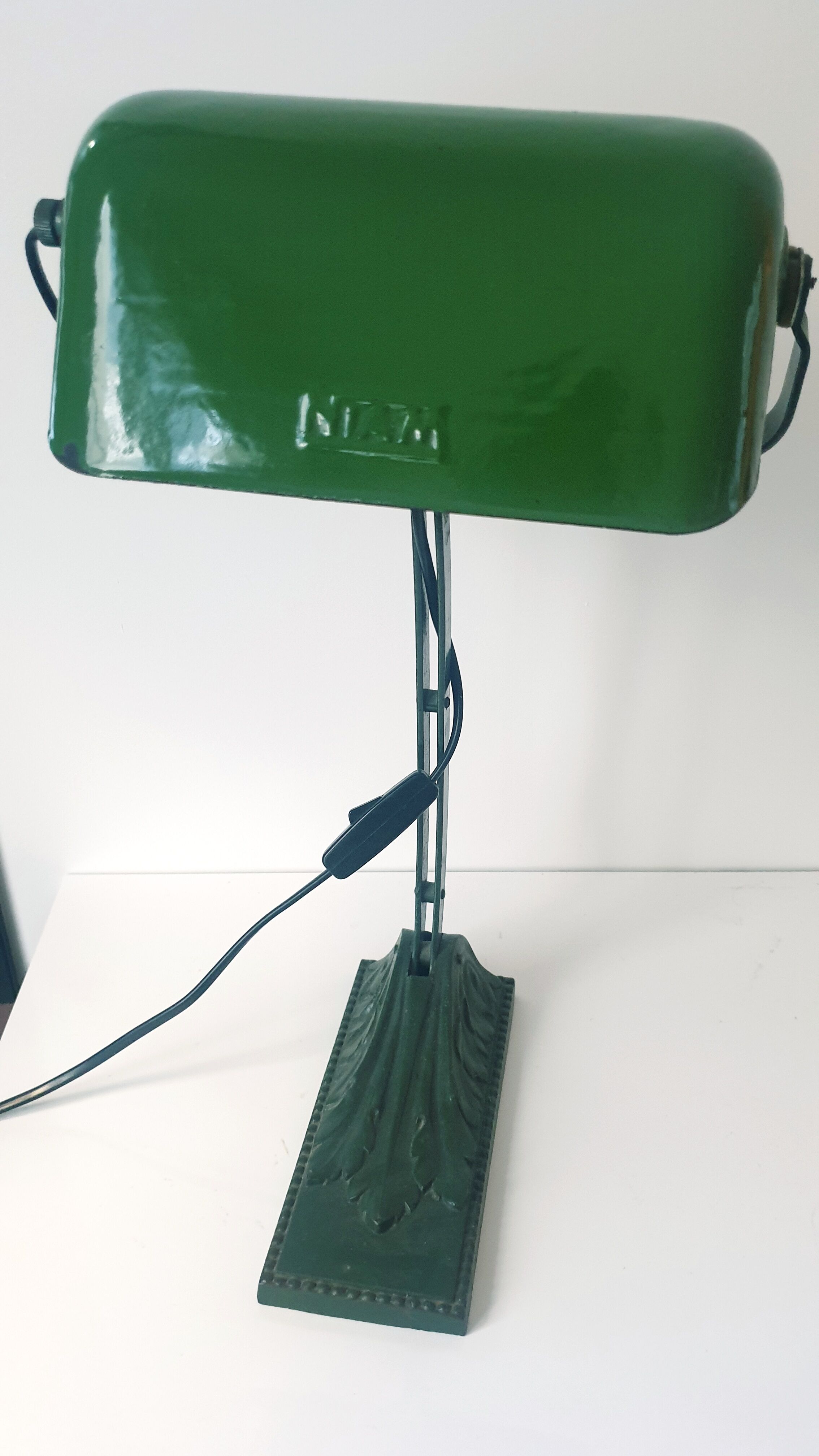 Lamp of notary or banker Niam, Georges Main