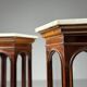 Set of 2 Italian display cabinets 19th century
