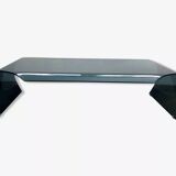 Table basse en verre fumé Calligaris