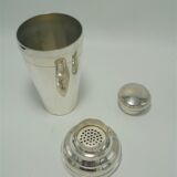 Silver metal shaker