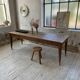 Oak farmhouse table