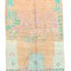 Large Moroccan Berber Boujad Authentic Wool Rug