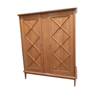 Cabinet carved wood 60s vintage