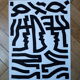Peinture sur papier "Esprit"