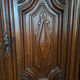 Louis XIII Walnut Carved and Moulded Wardrobe – 17th century