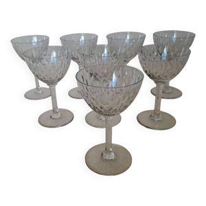 8 verres à vin blanc