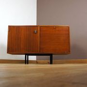 Small Enfilade Jacqueline Lecoq & Antoine Philippon in Vintage Mahogany 1960