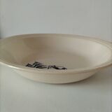 Large Moulin des Loups St Amand Frédéric model dish