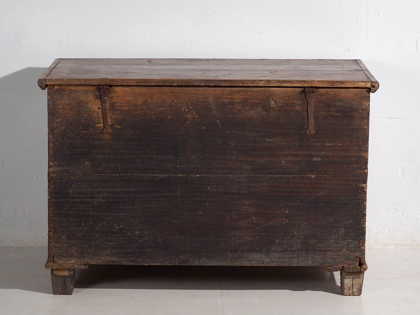 Antique storage trunk dated 1861 #23