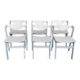 6 vintage Scandinavian design chairs