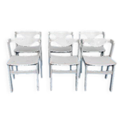 6 vintage Scandinavian design chairs