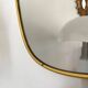 Vintage free form mirror by Schön Form Germany 60s