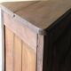 Magnificent 18th century corner cabinet. Solid oak and cherry.