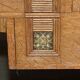 Art Deco whitewashed oak dressing table with Heal's stool.