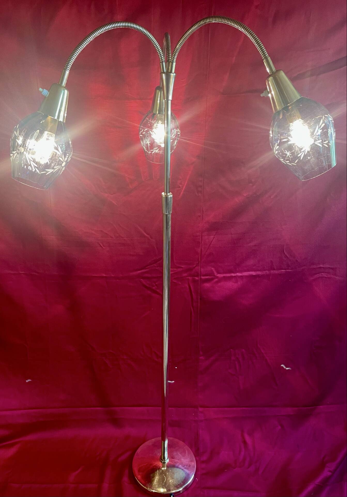 Adjustable floor lamp, 1960, origin Austria