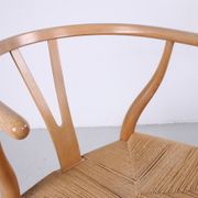 Set of two oak CH24 'Wishbone' chair by Hans J. Wegner for Carl Hansen, 1960