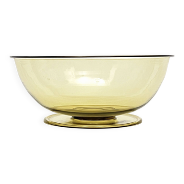 Bowl en verre de Murano des années 1930 attribué à Vittorio Zecchin pour Cappell.