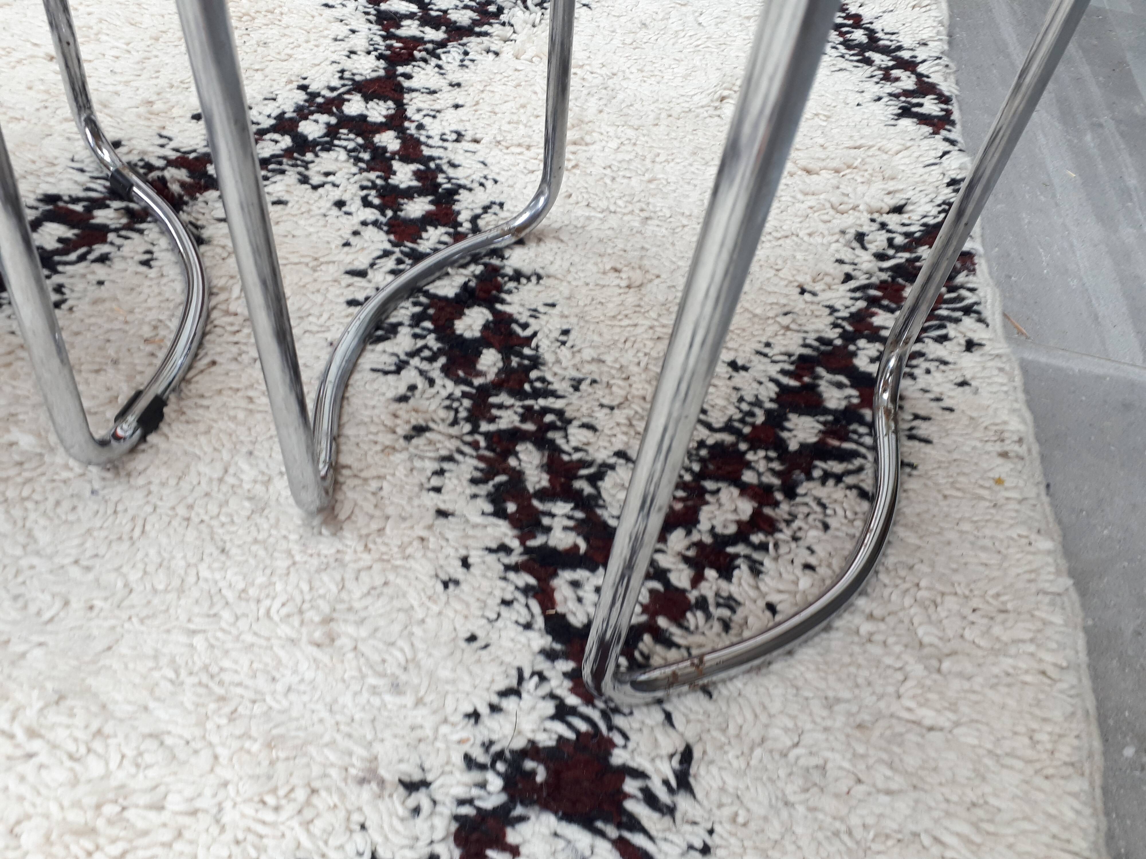 Pair of Scandinavian style stools