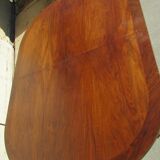 Art Deco oval table, 4 extensions, up to 18 people