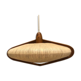 Scandinavian lustre sisal teak goes up and down