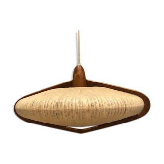 Scandinavian lustre sisal teak goes up and down