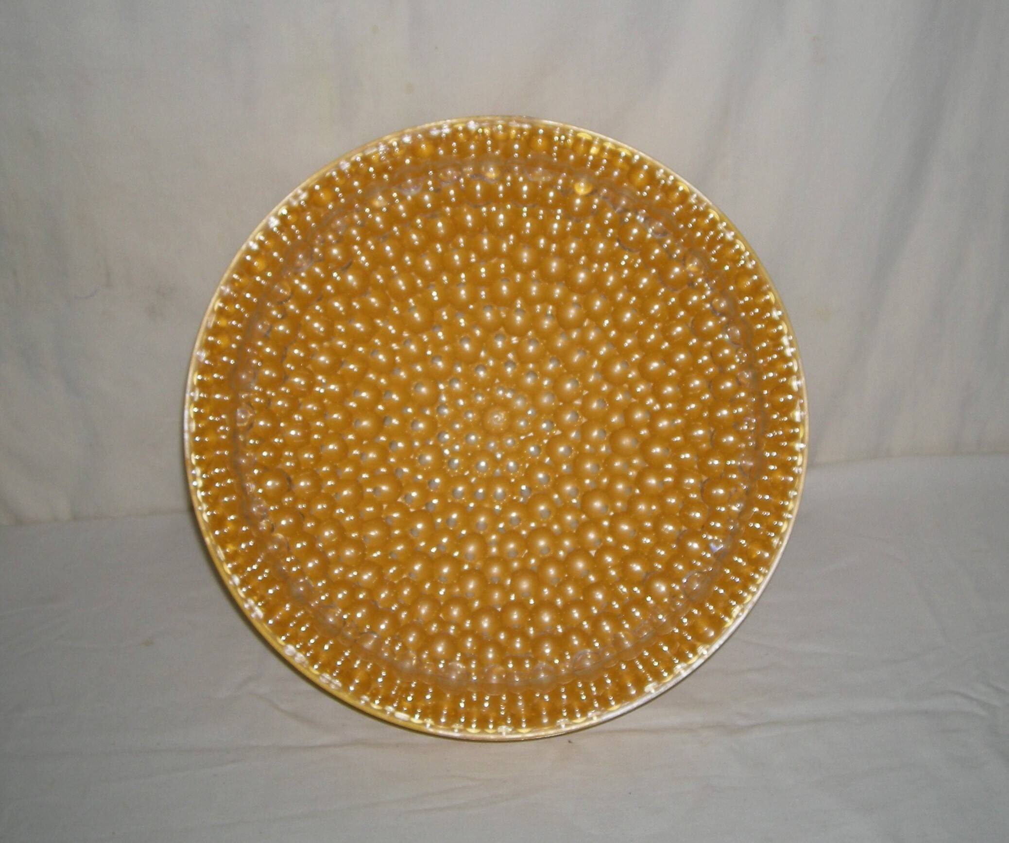 yellow pendant light from the 70s