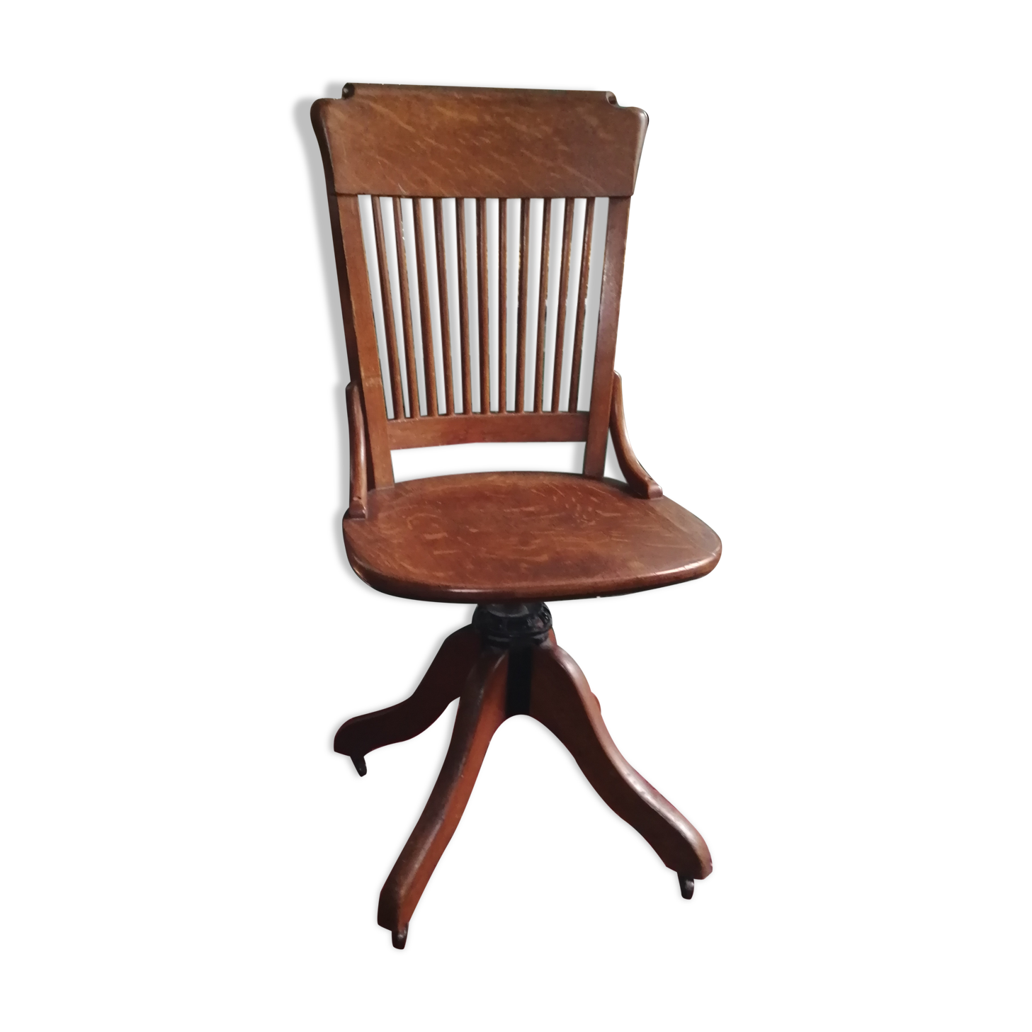 American oak office chair 1950