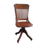 American oak office chair 1950