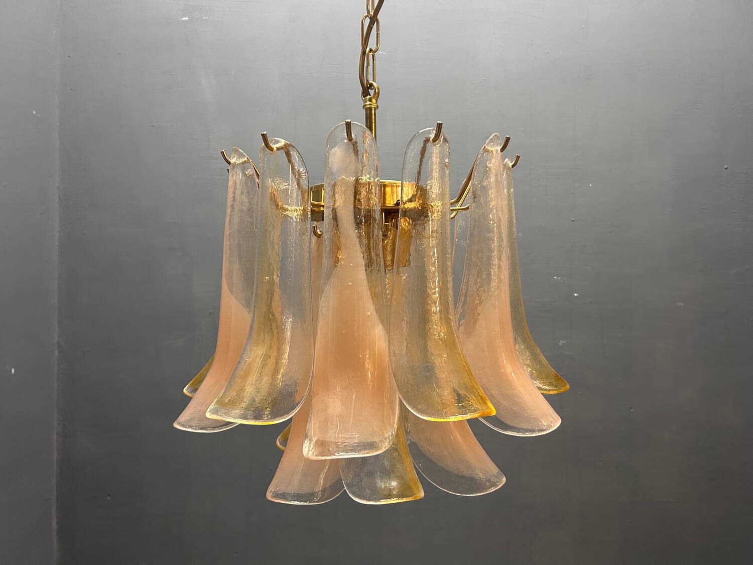 Murano Glass Petals Chandelier by La Murrina, 1980s, Italy