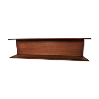 Walter Wirz U-Form teak shelf for Wilhem Renz - 100 cm