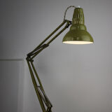 Green Adjustable Achitect Table Lamp, 1970s
