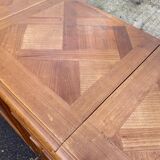 Louis XV buffet in solid wood from the 20th century with a turntable.