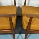 Mid-century modern pair of Walter Knoll armchairs model 550 from 50s