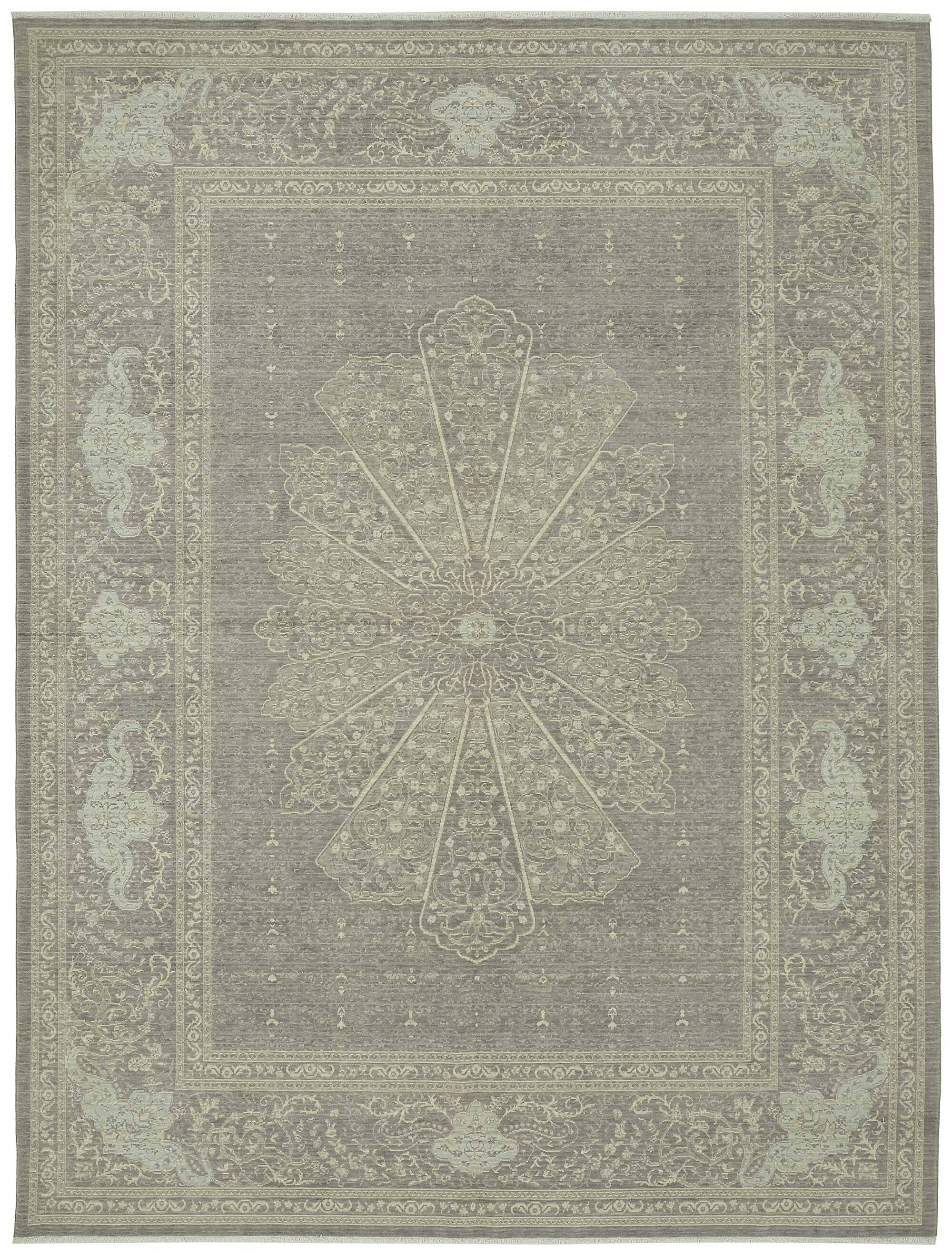 Turkish Handcrafted Loom Oushak Rug 281 cm x 376 cm